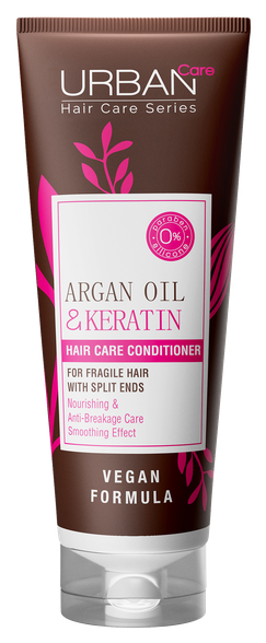 URBAN CARE Argan Oil & Keratin matu kondicionieris, 250 ml