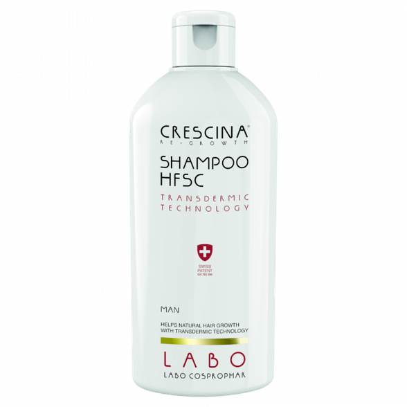 CRESCINA HFSC Transdermic  Man šampūns, 200 ml