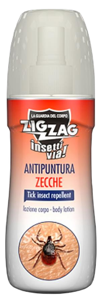 ZIG ZAG INSETT IVIA спрей средство от комаров и клещей, 100 мл