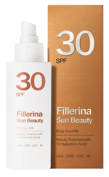 FILLERINA  Sun Beauty SPF 30 saules aizsarglīdzeklis, 150 ml