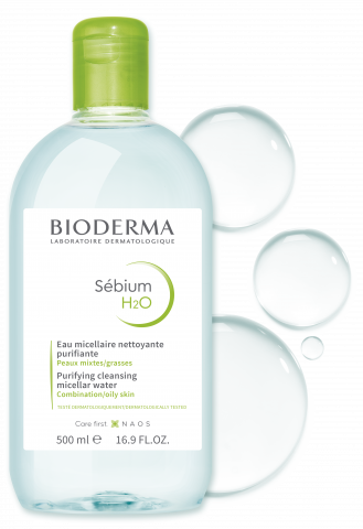BIODERMA Sebium H2O мицеллярная вода, 500 мл