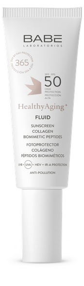 BABE Healthy Aging SPF 50+ sunscreen, 40 ml