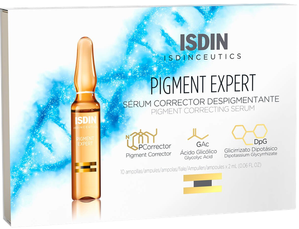 ISDIN Isdinceutics Pigment Expert ampulas, 10 gab.