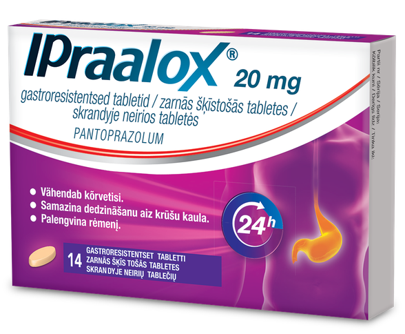 IPRAALOX 20 mg pills, 14 pcs.