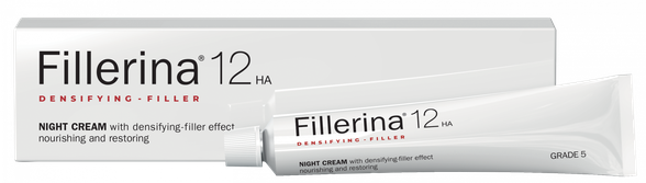 FILLERINA  12HA Grade 5 Night face cream, 50 ml