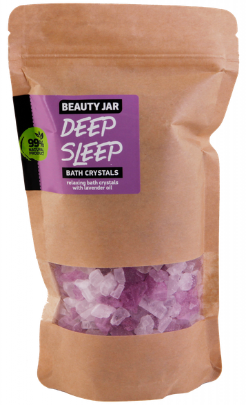 BEAUTY JAR Deep Sleep bath crystals, 600 g