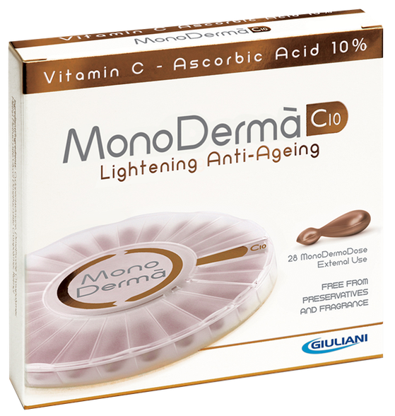 MonoDerma C-Vitamin 10 % kapsulas, 28 gab.