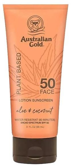 AUSTRALIAN GOLD Gold Plant Based SPF 50 лосьон, 177 мл