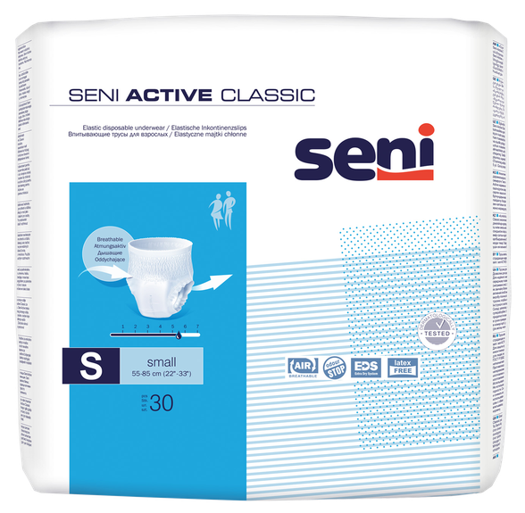 SENI Active Classic biksītes, 30 gab.