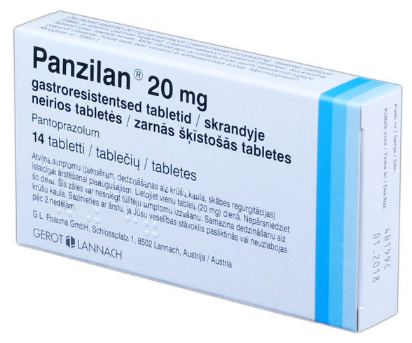 PANZILAN pills, 14 pcs.