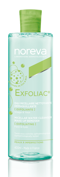 NOREVA Exfoliac Purifying micellar water, 400 ml