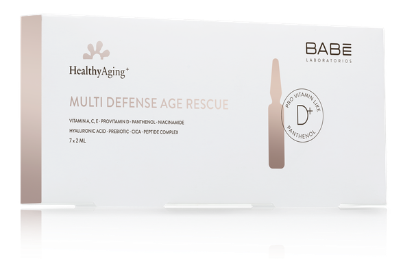 BABE Multi Defense Age Rescue 2ml ampulas, 7 gab.