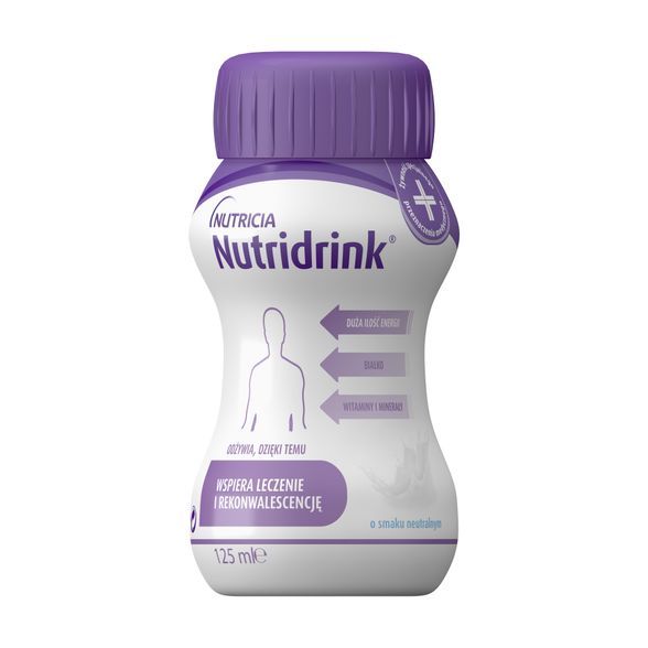 NUTRICIA Nutridrink Neutral bez specifiskas garšas 125 ml, 4 gab.
