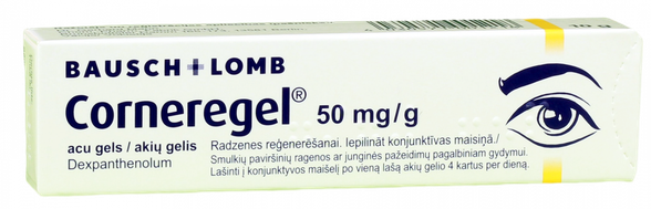 CORNEREGEL 5 % гель для глаз, 10 г