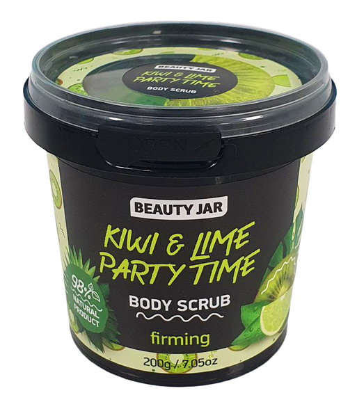 BEAUTY JAR Kiwi&Lime Party Time скраб, 200 г