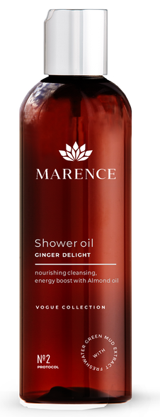 MARENCE Vogue Collection Ginger delight масло для душа, 150 мл