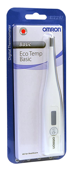OMRON Eco Temp Basic digital thermometer, 1 pcs.