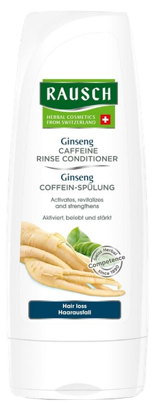 RAUSCH Ginseng Caffeine Rinse matu kondicionieris, 200 ml