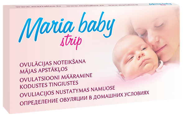MARIA Baby Strip ovulācijas tests, 1 gab.