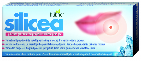 SILICEA Lip herpes gel, 5 g