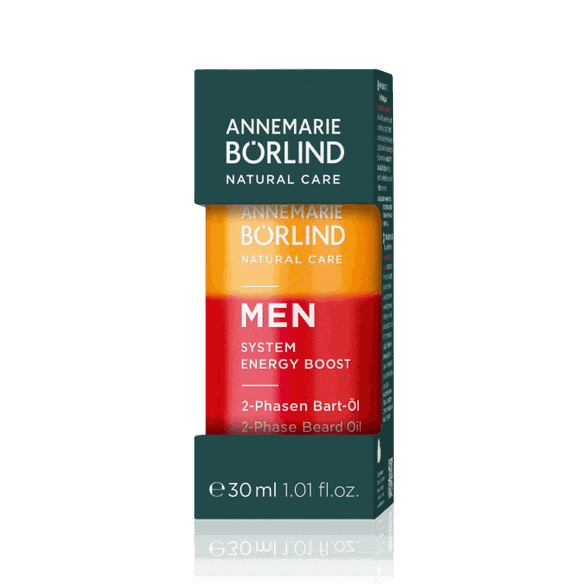 ANNEMARIE BORLIND Men System Energy Boost 2-Phase Beard масло для бороды, 30 мл