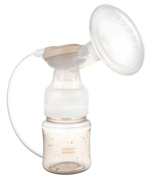 CANPOL  Babies с назальным аспиратором двойной электрический молокоотсос, 1 шт.
