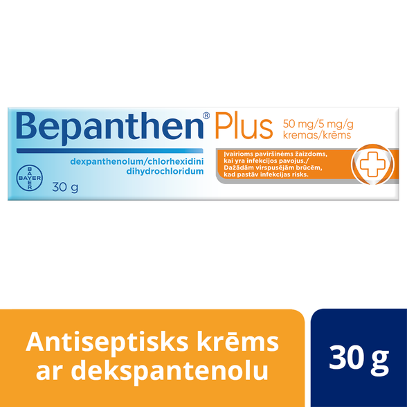 BEPANTHEN Plus 50 мг/5 мг/г крем, 30 г