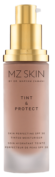 MZ SKIN Tint & Protect Skin Perfecting SPF30 Tinted Moisturizer mitrinātājs, 30 ml