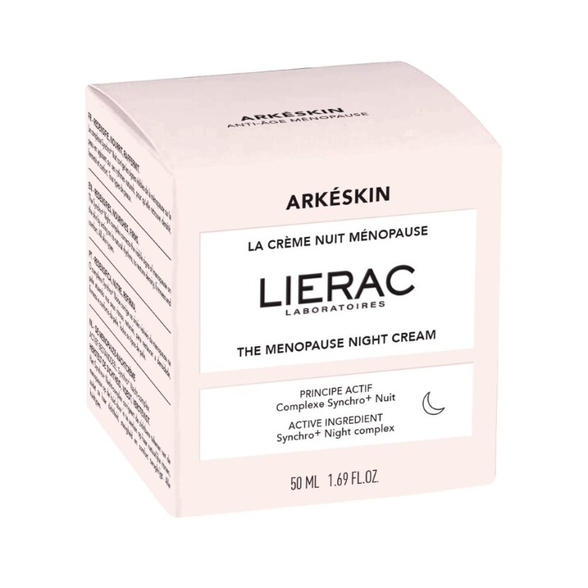 LIERAC Arkeskin The Menopause Night sejas krēms, 50 ml