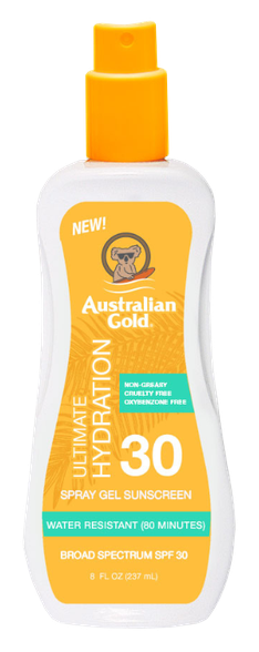 AUSTRALIAN GOLD SPF 30 Gel спрей, 237 мл