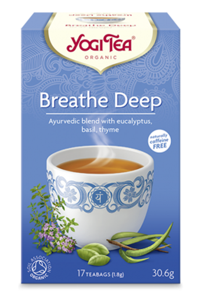 YOGI TEA Breathe Deep 1,8 g tea bags, 17 pcs.