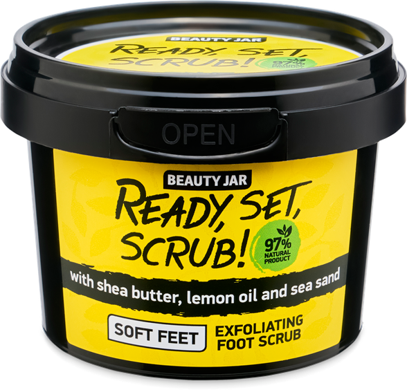 BEAUTY JAR Ready Set Scrub scrub, 135 g