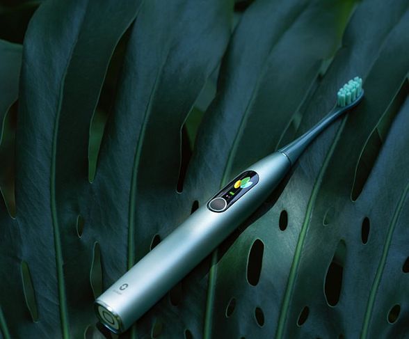 OCLEAN Smart Sonic X Pro Mist Green electric toothbrush, 1 pcs.