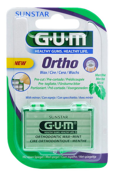 GUM Ortho Menthol wax, 1 pcs.