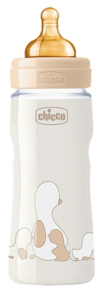 CHICCO Original Touch unisex 330 мл бутылочка, 1 шт.