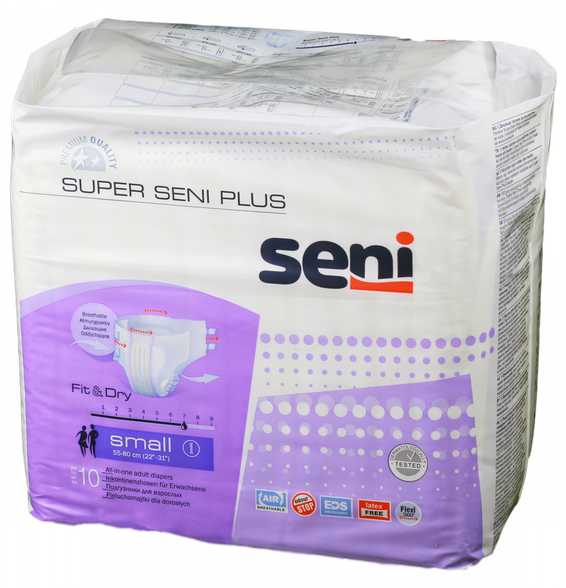 SENI Super Plus Small подгузники, 10 шт.