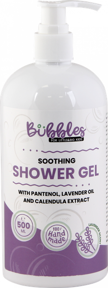 BUBBLES Soothing shower gel, 500 ml