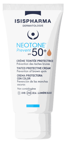 ISISPHARMA Neotone Prevent SPF 50 + Medium face cream, 30 ml