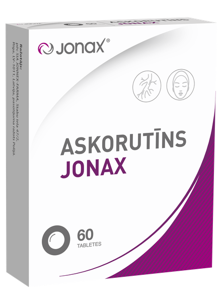 JONAX ASKORUTĪNS pills, 60 pcs.