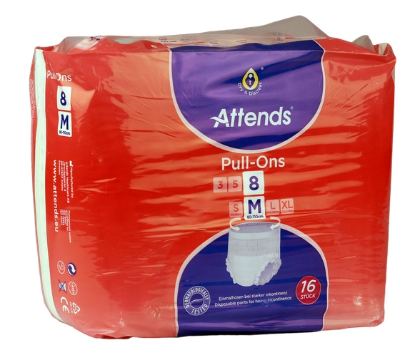ATTENDS Pull-Ons nappy pants, 16 pcs.