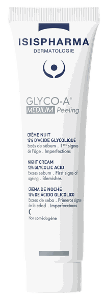 ISISPHARMA Glyco-A MEDIUM Peeling 12 % Night peeling, 30 ml