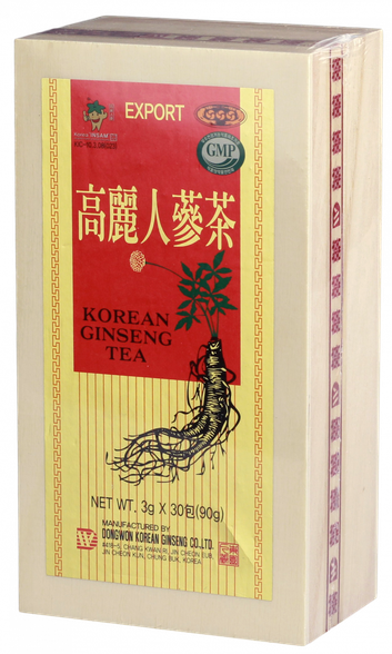 KOREAN GINSENG  3 g tēja maisiņos, 30 gab.