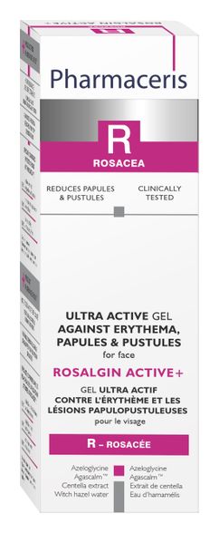 PHARMACERIS R Rosalgin Active+ sejas gels, 30 ml