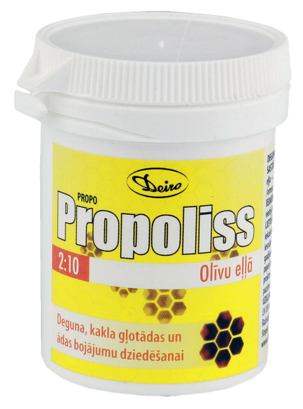 DEIRO Propoliss Olīveļļā 2:10 oil, 30 ml