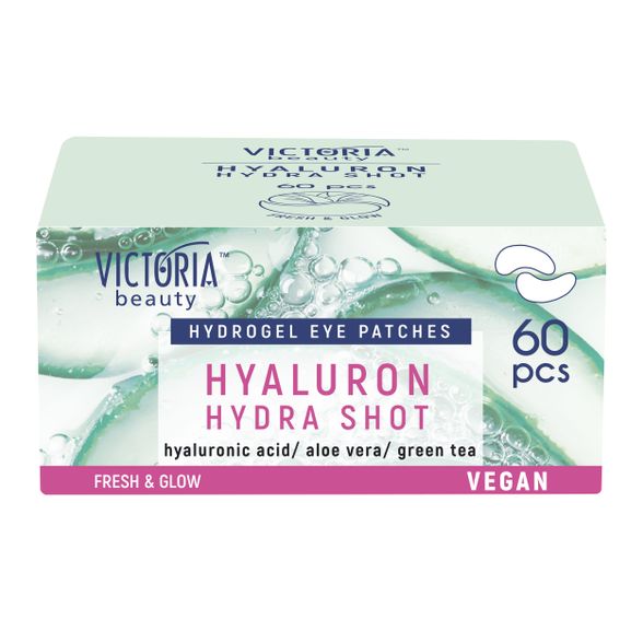 VICTORIA BEAUTY Hyaluron Hydra Shot патчи для глаз, 60 шт.