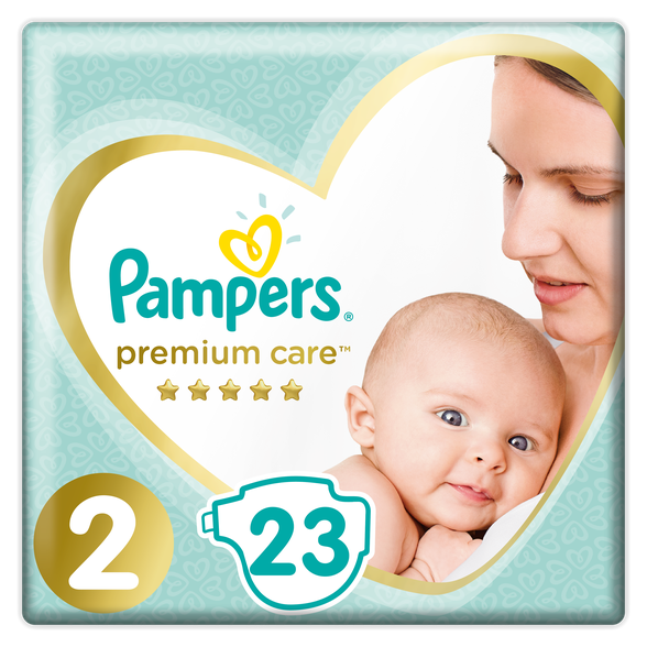 PAMPERS Premium Care 2, 4-8kg diapers, 23 pcs.