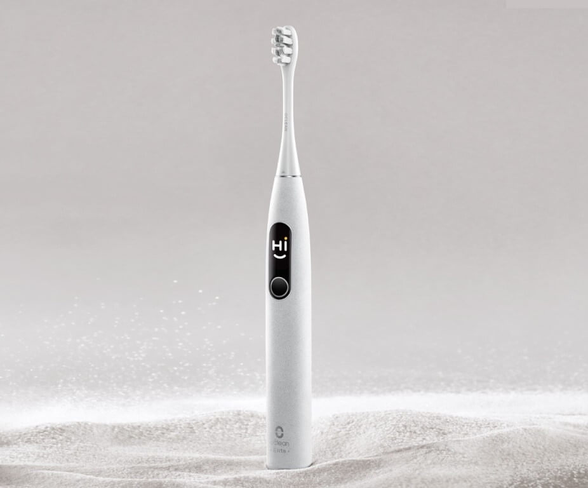 OCLEAN X Pro Elite Sonic Grey electric toothbrush, 1 pcs.