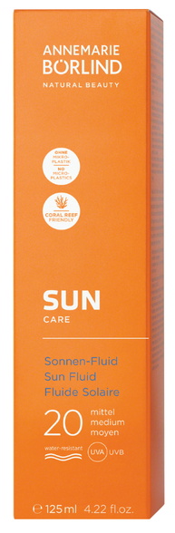 ANNEMARIE BORLIND Sun SPF20 fluīds, 125 ml