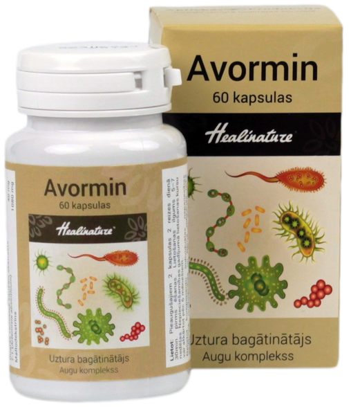 HEALINATURE Healinature Avormin kapsulas, 60 gab.