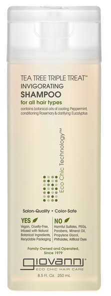 GIOVANNI Tea Tree šampūns, 250 ml